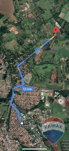 Imagem 3 de 8 de Área 121.242m² Com Estudo Para Loteamento - Barão Geraldo - Campinas/sp - Ar0028