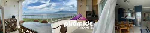 Imagem 27 de 30 de A Cobertura Dos Seus Sonhos, Vista Mar Total, 3 Dormitórios / 2 Suítes À Venda, 184 M² Por R$ 2.500.000 Frente À Linda Praia Indaiá, Caraguatatuba/sp - Co0153