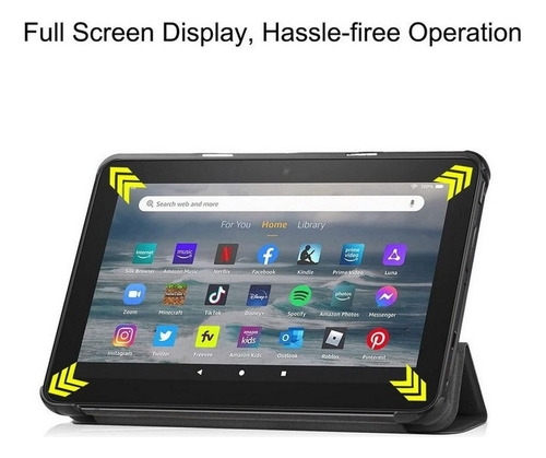 Hefu Funda Tableta For Amazon Kindle Fire 7 (2022 Releas)