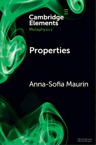 Properties, De Maurin, Anna-sofia. Editorial Cambridge, Tapa Blanda En Inglés