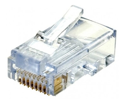 Conector De Red Rj45 Paquete X 25 Unidades 