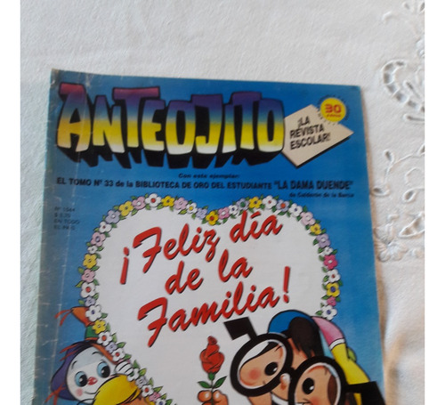 Revista Anteojito N° 1544 11/10/1994 Sin Lamina