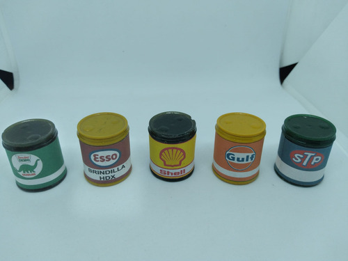 Miniatura Lata De Óleo Grande 1:18 Diorama