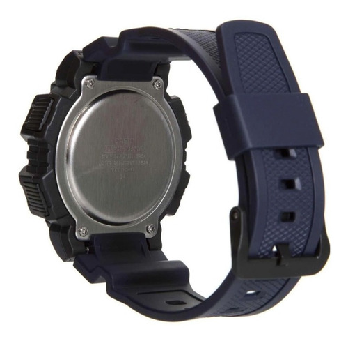 Reloj Casio Hombre Ae-1400w 10 Años De Batería Hora Mundial
