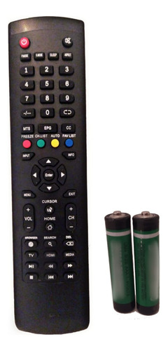 Control Para Tv Atvio Smartv Modelo  Atv3216iled + Pilas 