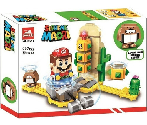 Figuras Super Mario Bros Armable Juguete Supreme Maori