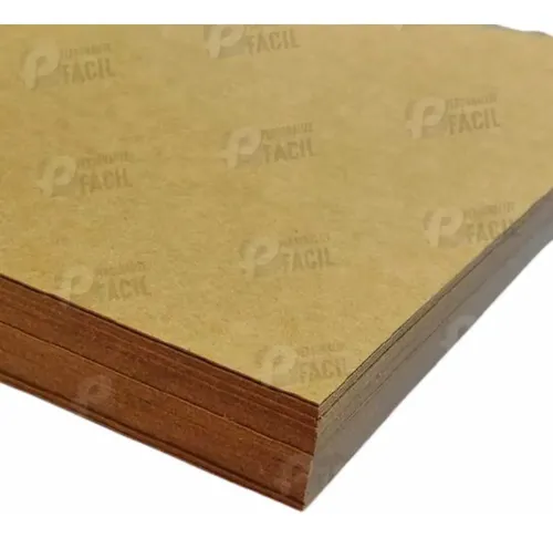 Papel Kraft Marrom 170g / 180g A4 Grosso Artesanato 400 Fls | Frete grátis