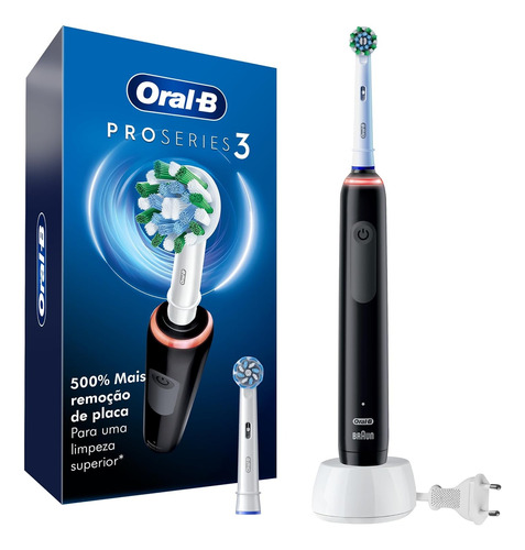 Escova Elétrica Oral-b Pro 2000 1 Refil Sensi 1 Cross Action