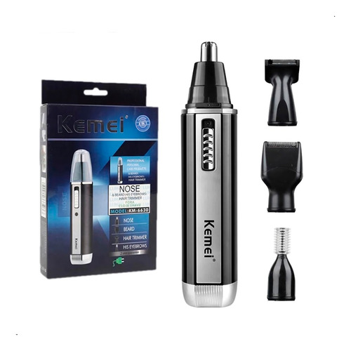Afeitadora Rasuradora Barba Eléctrica Recargable Kit 4 En 1