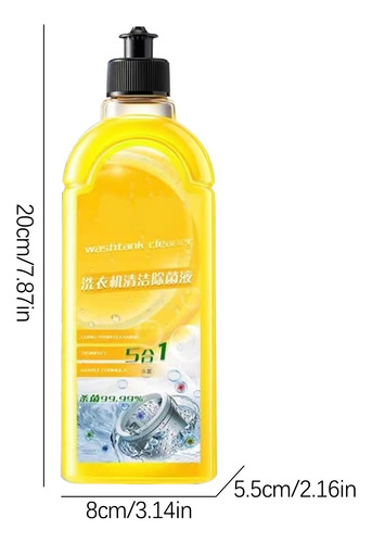 Limpiador De Lavadora De 500 Ml, Limpiador De Tanques De Lav