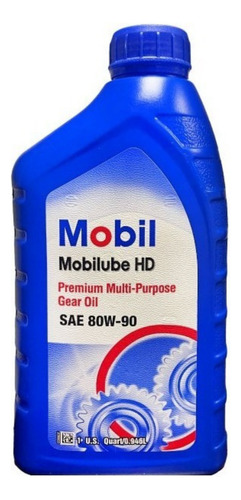 Mobillube Hd 85w140 - 1 Cuarto