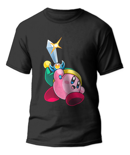 Polera Kirby Zelda Espada Moda Juvenil Niños Niñas