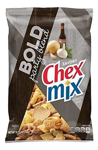 Chex Mix Mezcla Partido Negrita, 8,75 Oz (pack De 5)