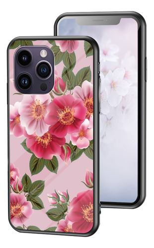 Funda De Silicona Para Huawei Serie Y7: Anillo, Silicona Líquida, Flor, A Prueba De Golpes