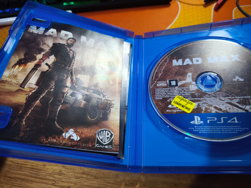 Mad Max - Ps4 (físico) - Wb Games - Multijugador