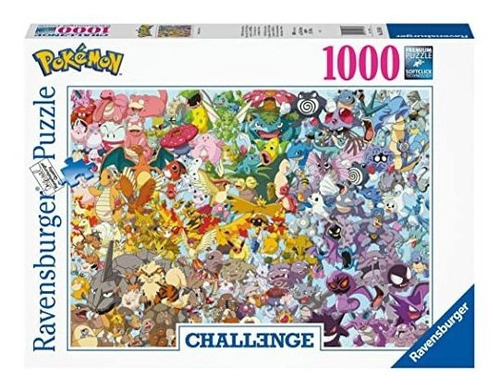 Ravensburger Pokémon 1000 Piece Challenge Jigsaw 24f7p