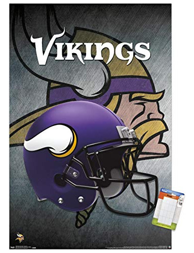 Trends International Nfl Minnesota Vikings - Casco 16 Wall P