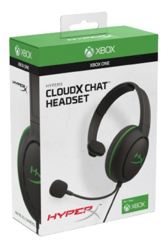 Imagen 1 de 2 de Auriculares Headset Gamer Hyperx Cloudx Chat Xbox Mono