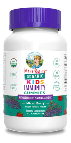 Mary Ruth´s Immunity En Gomitas Para Niños