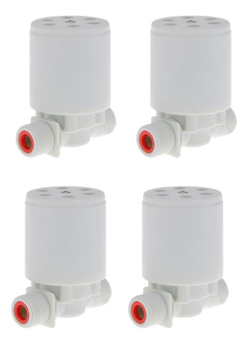 Paquete De 4 Mini Válvula De Bola Flotante Con Control
