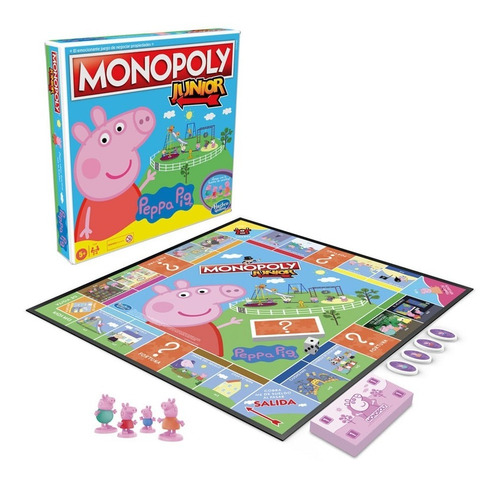 Monopoly Junior Peppa Pig Idioma Español