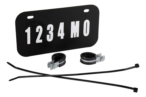 Fs-12000 Atv/utv License Plate Kit With Numbers And Let...