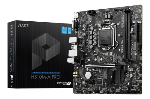 Mother Board Msi H510m-a Pro Intel Gen 10/11