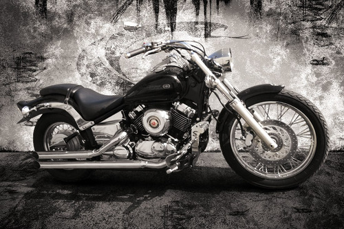 Imagem 2 de 2 de Escapamento Dragstar 650 Reto 98-08 Cromado