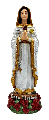 Virgen Rosa Mistica 22cm
