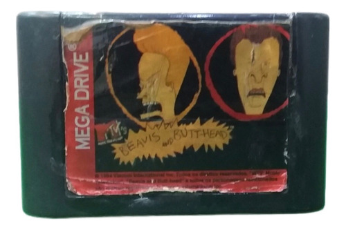 Mega Drive Beavis And Butt-head O Jogo Original Tectoy