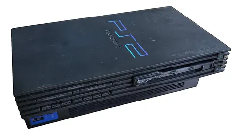 comprar Playstation 2 Fat Só O Aparelho Sem Nada. E É Bloqueado E A Gaveta Não Abre. Mas Tem Som E Video E Todas Entradas Ok! P9