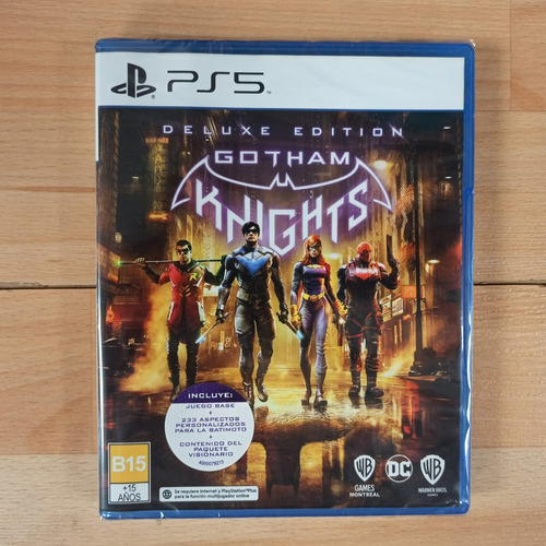 Gotham Knights Deluxe Edition Warner Bros. Ps5 Físico