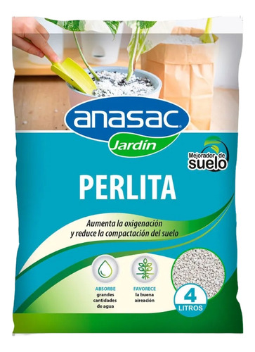 Sustrato Perlita (4 L) Anasac