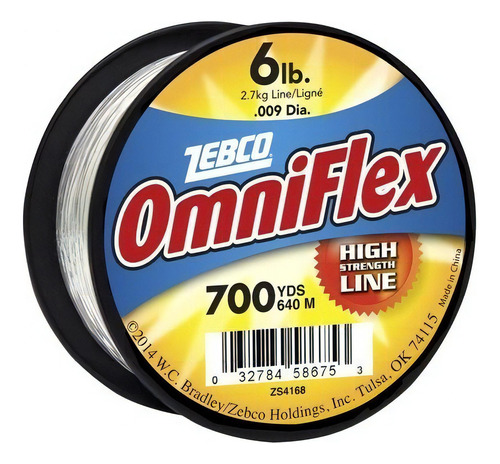 Hilo Sedal Pesca Monofilamento 4 6 8 10 12 15 20 25 30 50 Lb Color 6 Lb 640Mts Omniflex