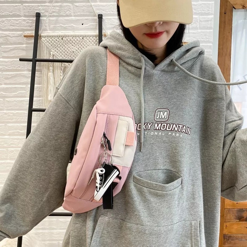 Canguro Cangurera Cargo Moda Coreana Kawaii Aesthetic 