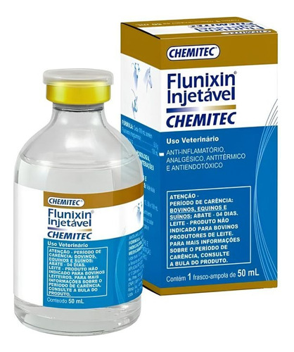 Anti-inflamatório Flunixin Chemitec 50 Ml