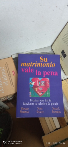 Libro Su Matrimonio Vale La Pena. Howard Markman, Stanley...