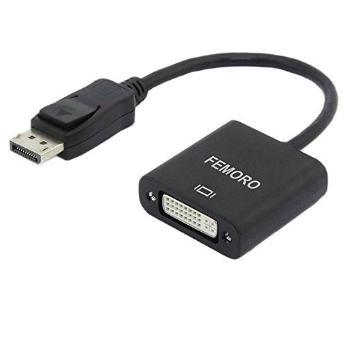 Femoro Displayport A Dvi Adaptador Convertidor, Display Port