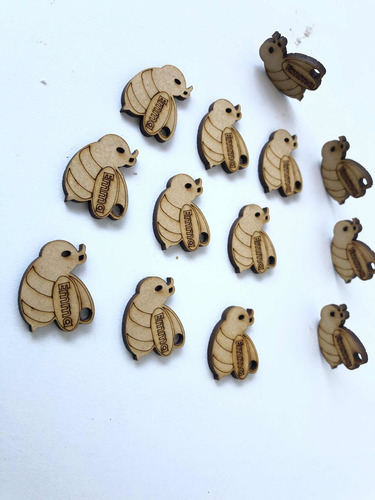 Imagen 10 de 12 de 120 Abejitas Personalizadas En Mdf Para Tus Recuerdos Bautiz