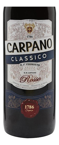 Pack De 12 Vermouth Carpano Classico Rosso 1 L
