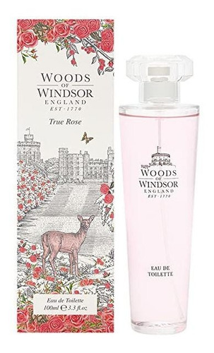 True Rose By Woods Of Windsor 3.3 Oz Eau De Toilette Spray