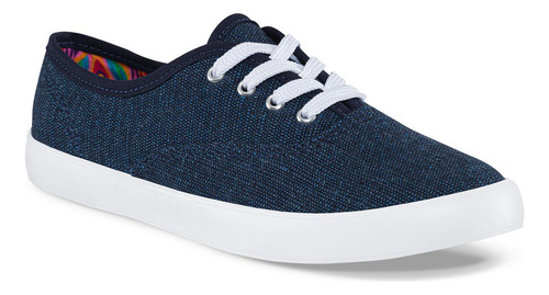 Zapatos Suksu Azul Osc Para Mujer Croydon