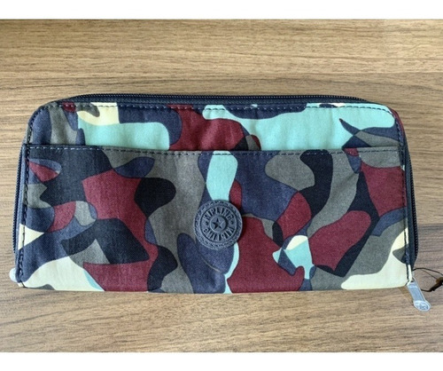 Carteira Porta Documentos Para Viagem Kipling Camo L Origina