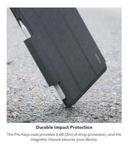 Case + Teclado Trackpad Zagg Para iPad Pro 11 M2 A2759 A2435