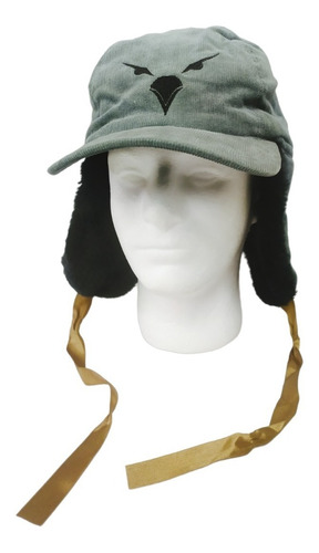 Gorra De Corderoy Con Orejera De Piel (proma)