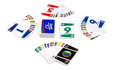 Novo flip uno! Fase 10 baud jogo de cartas diversão da família