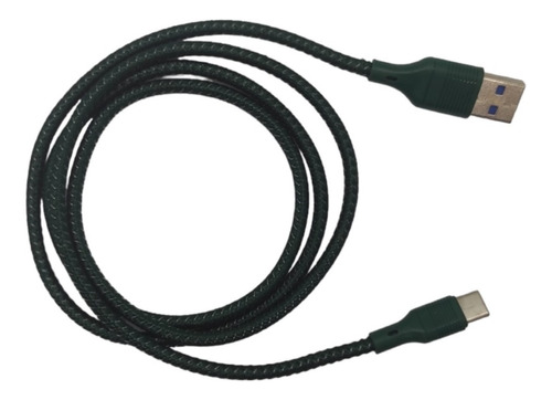 Cable Usb Tipo C Somostec Trenzado Carga Rápida 3.1 A 1m