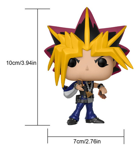 Funko Pop Yami Yugi 387 Yu Gi Oh Kingdom Cartas Portector