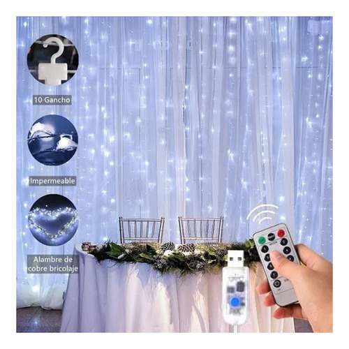 Lámpara De Decoración Led De 3 M X 3 M Para Celebraciones, B