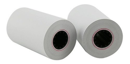 Pack 10 Rollos Pequeños De Papel Termico 57mm X 80 Metro